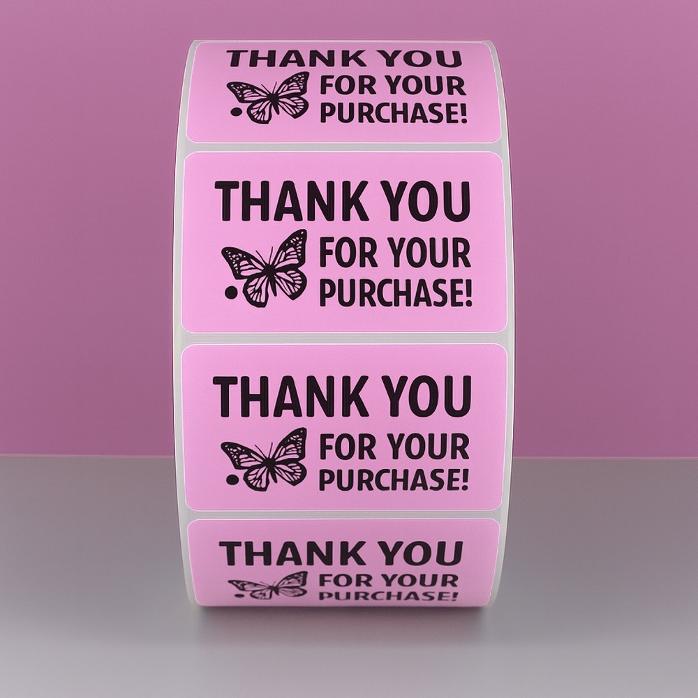 Thank You for Your Purchase Stickers –Labels for Small Business packaging